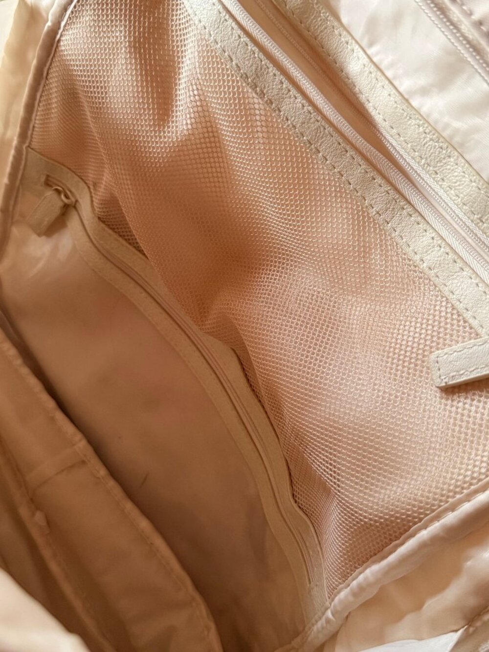 BEIS The Expandable Backpack (Beige) - Picture 12 of 14